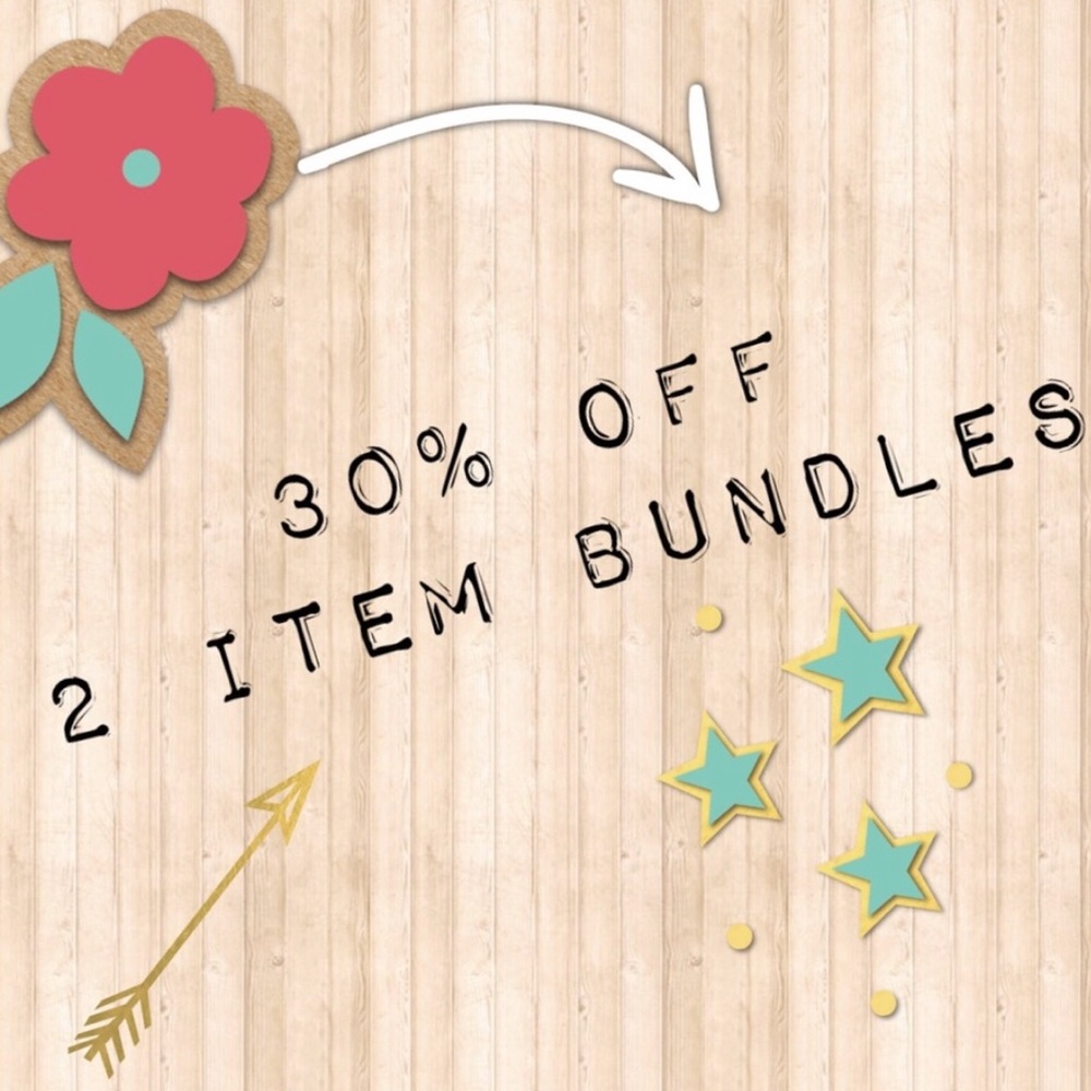 💥30% off 2 or more item bundles!💥